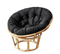 Cojines redondos gruesos impermeables para sillas de patio y huevos, almohadillas de asiento de piel suave para jardín al aire libre y mesa de balcón, para máxima relajación