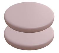 Cojines redondos impermeables de piel sintética para taburetes de bar, parte inferior antideslizante, para comedor, jardín, balcón, C-3, 30 cm de diámetro