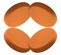 Cojines redondos impermeables para sillas de bistró, cojines cómodos para sillas de exterior, par de cojines cómodos (30 cm, 4 piezas) perfectos para comedor en jardín y patio