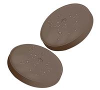 Cojines redondos impermeables para sillas de bistró, cómodos cojines para sillas de jardín al aire libre, par ideal para patio y restaurante