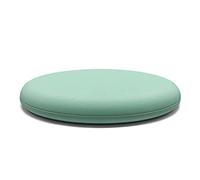 Cojines Redondos para Mesa de Comedor de 60 cm - Cómodos Cojines de Asiento de algodón Tejido Que no se decoloran, Color Rojo Vino Duradero, decoración de la Cocina y el co