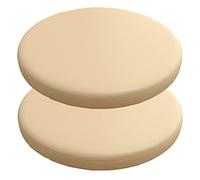 Cojines redondos para taburetes de bar, impermeables, de piel sintética, parte inferior antideslizante, para taburetes de bar, comedor, jardín, balcón, 30 cm C-5