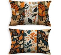 Cojines Sofa Hoja Funda Cojin 60x90cm Juego de 2 Terciopelo Fundas Cojines Color,2026 Nuevo Rectángulo con Cremallera Invisible Funda Almohada para Hogar Decoracion Salon Dormitorio Oficina O-145P