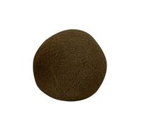 Cojines Wool Ball Shaped Solid Color Stuffed Sofa Cushion Throw Pillow for Couch Roll Oil Painting Board Plush Office Pillow Home Decor(Large-Grey green35cm)