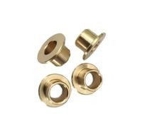 Cojinete autolubricante con brida, manguito de buje de cobre con brida escalonada, diámetro interior de 10, 12, 16 y 20mm, 1 ud.(16x22x20x28x3mm)