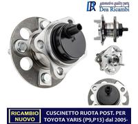 Cojinete Cubo Rueda para Toyota Yaris Con ABS De 2005- Trasero PMTY093