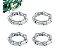 Cojinete de bicicleta - Soporte para rodamientos de bolas de bicicleta, 20,6 mm x 7 bolas, 4 rodamientos para bicicleta delantera, niños/bicicleta elástica, 20,6 mm x 7 bolas, rueda delantera de