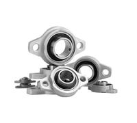 Cojinete de bolas de aleación de zinc, soporte de bloque de almohada, diámetro interior de 8/10/12/15/17 mm, FL000, FL001, FL002, FL003, FL08, 1~3 piezas(1pcs,FL003 17mm)