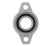 Cojinete de brida de bloque de almohada de 30 mm, rodamiento montado en aleación de aluminio de cinc miniatura KFL006 Cojinete rombal de bloque de almohada para maquinaria giratoria, maquinaria de imp