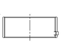 Cojinete de cabeza de la biela MAHLE 001 PL 21831 050 para CLS (C218) 2.2 2014-