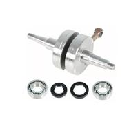 Cojinete de eje de biela, conjunto de cigüeñal de alto rendimiento compatible con YAMA PW80 Y-Zinger Big Wheel BW80 1983-2006 93306-20529