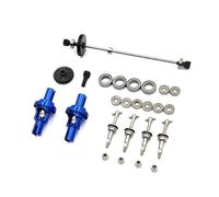 Cojinete de Eje de transmisión diferencial de Engranaje Mejorado de Metal 1 28 284131 K969 K979 K989 K999 P929 P939 Compatible con Coche RC(Blue)
