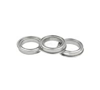 Cojinete de extremo de varilla esférico 100 unids/lote F6701ZZ 12x18x4mm brida rodamiento rígido de bolas doble blindado rodamiento con brida