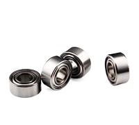 Cojinete de extremo de varilla esférico 10PCS 686ZZ 6x13x5mm Rodamientos de bolas blindados metal