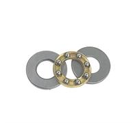 Cojinete de extremo de varilla esférico 10pcs F9-20M 9x20x7mm Cojinete de empuje de bola axial