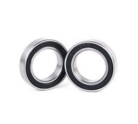 Cojinete de extremo de varilla esférico 2 uds 6903 2RS rodamiento de bolas de cerámica piezas de bicicleta selladas de goma 17x30x7mm