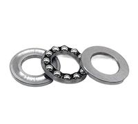 Cojinete de extremo de varilla esférico 8PCS 51101 12 * 26 * 9 mm ABEC-1 Cojinete de empuje Cojinetes de bolas axiales