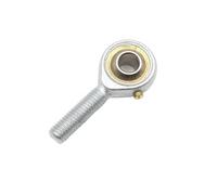 Cojinete de Extremos de Varilla 5 uds POS POS8 POS6 5mm/6mm/8mm/10mm/12mm/14mm rodamientos de junta extremo varilla macho a la derecha rodamiento plano esférico métrico roscado(SA10 10mm,Right thread)