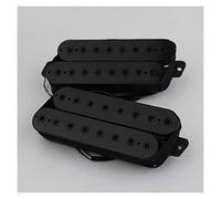 Cojinete De Guitarra De Fret Sin Cabeza Sin Cabeza Para 8 Cuerdas De Guitarra Eléctrica Negra Set pastillas