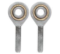 Cojinete de junta macho con rosca izquierda, extremo de varilla autolubricante, SAL6T/K, juego de 2 piezas para cilindros hidráulicos, máquinas de forja, rodamiento de carga