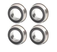 Cojinete for carretilla F6003 (20 x 35 x 11 mm, 4 unidades) for carrito de jardín (20, 19 x 35 x 11 mm, 17 x 35 x 10 mm)(19x35x11)