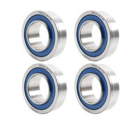 Cojinete for carretilla F6003 (20 x 35 x 11 mm, 4 unidades) for carrito de jardín (20, 19 x 35 x 11 mm, 17 x 35 x 10 mm)(20x35x11)