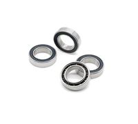 Cojinetes, 1 Uds 17287 rodamiento cerámico híbrido 17x28x7 Mm ABEC-7 soportes inferiores de bicicleta y repuestos 17287RS Si3N4 rodamientos bolas 17287-2RS CB Lucky,Alta capacidad de carga