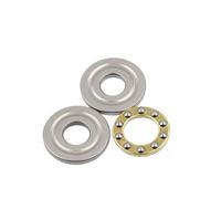 Cojinetes, 2 rodamientos planos en miniatura F3-8M F6-12M F7-15M F8-16M 9-17 F10-18M 12-21M (F6-14M 6x14x5),Alta capacidad de carga(F10-20M 10x20x6.5)