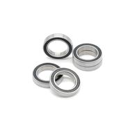 Cojinetes, 6801 Rodamiento cerámico híbrido 12x21x5 mm ABEC-7 (1 PC) Soportes inferiores y repuestos for bicicletas 6801RS Si3N4 Rodamientos de bolas 2RS Lucky,Alta capacidad de carga