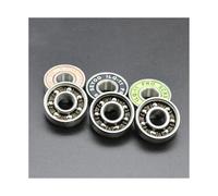 Cojinetes, 8 Uds 608 2RS rodamiento ILQ-11 8x22x7 verde Longboard velocidad patín en línea de rueda patinete suave,Alta capacidad de carga(8pcs Ilq-11 Orange)