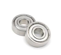 Cojinetes de bolas de ranura profunda 2 uds 6201ZZ rodamiento 12 * 32 * 10mm ABEC-7 for taladros DIY ranura profunda 6201 Z rodamientos de bolas ZZ 6201Z