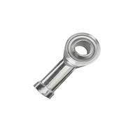 Cojinetes de extremo de varilla, Rodamiento de extremo de varilla de acero inoxidable, varios tamaños M5 M6 M8 M10 M12 SA SI T/K SAL SIL, rosca derecha e izquierda(Sal Male Left,M5X0.8 1PC)