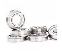 Cojinetes, F6701ZZ Rodamiento de brida 12 * 18 4 mm 10PCS Doble blindaje Ranura profunda con bridas F6701 Z ZZ Rodamientos bolas F6701Z,Alta capacidad de carga