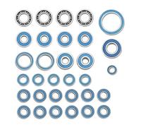 Cojinetes Maquetas RC Compatible con Axial para Capra para UTB10 4WD 4WS 1/10 Coche Trepador De Control Remoto Piezas De Mejora Accesorios 32 Uds Kit De Rodamiento De Bolas Sellado De Goma