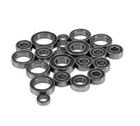 Cojinetes Maquetas RC Compatible con Traxxas para Slash 4x4 para VXL para Rustler HQ727 para Remo 1/10 RC Piezas De Actualización De Coche Accesorios 21 Uds Kit De Rodamientos Sellados