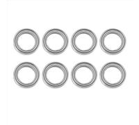 Cojinetes Maquetas RC para HBX 16889 16889A 16890 16890A SG1601 SG1602 8 Piezas De Rodamiento De Bolas 6,35 X 9,53 X 3,17 Mm, Accesorios De Repuesto para Coche RC