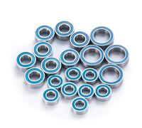 Cojinetes Maquetas RC para Kyosho Double Dare USA-1 1/8 Kit De Rodamientos Sellados Azules para Eje De Rueda Piezas De Repuesto para Coche RC Crawler