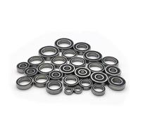 Cojinetes Maquetas Rc Para Traxxas Para MAXX Para WideMAXX 4S 89086-4 1/10 Kit Completo 27 Rodamientos Sellados Negros Prelubricados Coches RC Monster Trucks