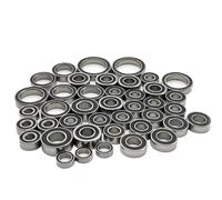 Cojinetes RC Para Traxxas Para TRX4 Para Defender Para Bronco Para Sport Para Blazer 1/10 Kit Completo Rodamientos Bolas Acero Preengrasados 41 Piezas Con Sellado Caucho Negro Coche RC