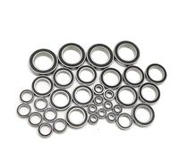 Cojinetes RC Para Traxxas Para XRT 78086-4 1/6 5196A 33 Piezas Kit Completo De Rodamientos De Bolas Acero Cromado Negro Sellado Y Preengrasado Piezas Para Coche RC