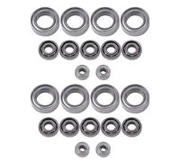 Cojinetes RC Pour Wltoys P939 K989-07 K989-08 K989-09 1/28 Jeu De Roulements Pour Voiture Radiocommandée Pièces De Rechange Pour Mise À Niveau Ou Réparation(22pcs)