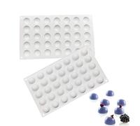 COJJ-Molde Antiadherente de la Torta de Silicona - Forma de Esfera Moldes de Silicone para Repostería Bizcocho/Chocolate/Pudín/Jabon/Pastel/Pastelería #6