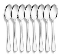CoKeeSun 8 Piezas Cucharillas de Café, 14cm Cuchara de Café, Cucharas de Postre, Cucharas de Té, Cucharillas Cafe de Acero Inoxidable para Helado, Pastel, Pulidas con Espejo, Apto para Lavavajillas