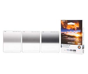 COKIN NUANCES Extreme Reverse Set GND4/GND8/GND16 Filtro Graduado Gris Inverso - Cristal Mineral Resistente - M (Serie P)