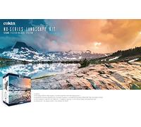COKIN NX-Series Landscape Set con portafiltros de 100 mm + CPL + ND1024 + Filtro Graduado GND8-Soft + 2X portafiltros + Bolsa + Anillo Adaptador ø72/77/82 mm + Accesorios