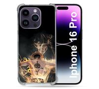 Cokitec - Carcasa Reforzada para Apple iPhone 16 Pro, Manga One Piece Ae, Color Negro