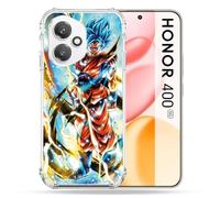 Cokitec - Carcasa Reforzada para Honor 400 5G (Manga Dragon Ball Sangoku), Color Blanco