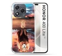 Cokitec - Carcasa Reforzada para Honor 400 Lite 5G, diseño de león