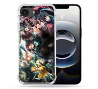 Cokitec - Carcasa Reforzada para iPhone 16e Manga Demon Slayer Group