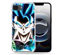 Cokitec - Carcasa Reforzada para iPhone 16e Manga Dragon Ball Gogeta Cara